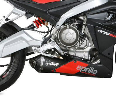 Mivv Black Stainless Steel Full System Delta Race Low Mount - MM-A.014.LDRB