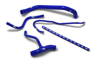 Samco Sport Silicone Radiator Coolant Hose Kit, Blue - SAM-APR-18-Blue
