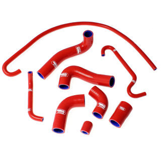 Samco Sport Red Silicone Radiator Coolant Hose Kit for MV Agustas