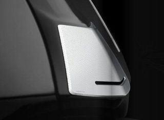 Rizoma Horn Cover Insert, Silver - RZ-ZVP025A