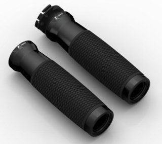 Rizoma Urlo Grips, Black - RZ-GR256B