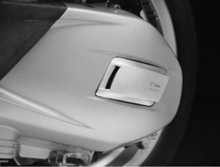 Rizoma Variator Cover Badge, Silver - RZ-ZVP044A