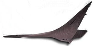 OEM Aprilia LH Side Panel in Carbon Fiber  - 2B005962 (same as 890967)
