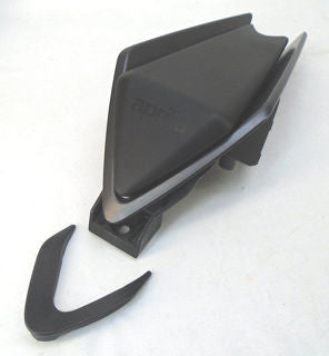 OEM Aprilia Accessory 660 Rear Seat Cowl, Matt Black - CM325204