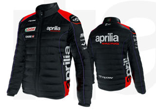 GP23 Aprilia Men's Replica Puffy Windbreaker, Medium - 607884M03RP23 *See Product Note*