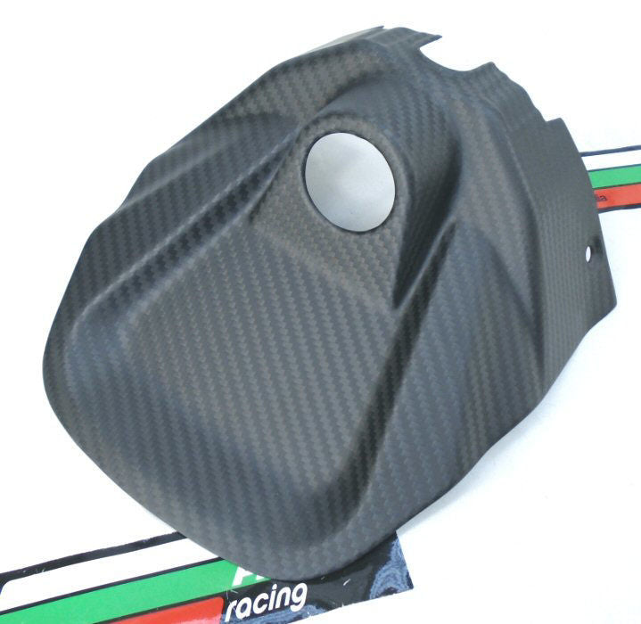 CarbonAttack Front Fuel Tank/Ignition Switch Cover in Carbon Fiber, Matte Finish - LO505902727-M