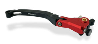 CNC Racing Folding Brake Lever, RedBody Black Aluminum - LOLBR04BR