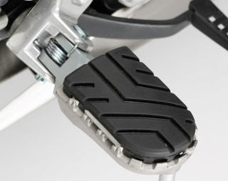 SW Motech Ion Stainless Steel Rubber Padded Driver Pegs, PAIR - TW-FRS.01.011.10401/S