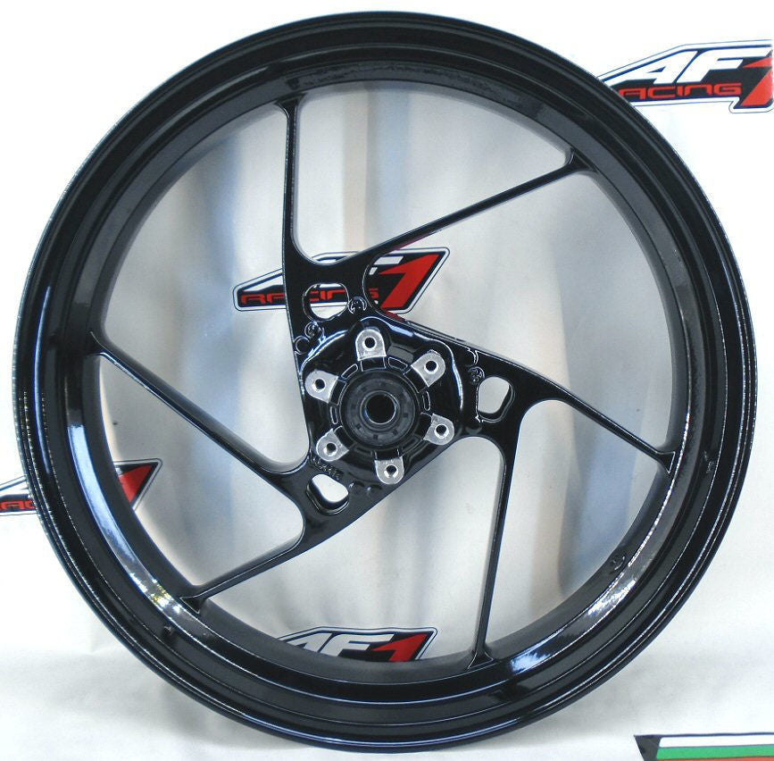 OEM Aprilia Front Wheel, Black - 2B010059