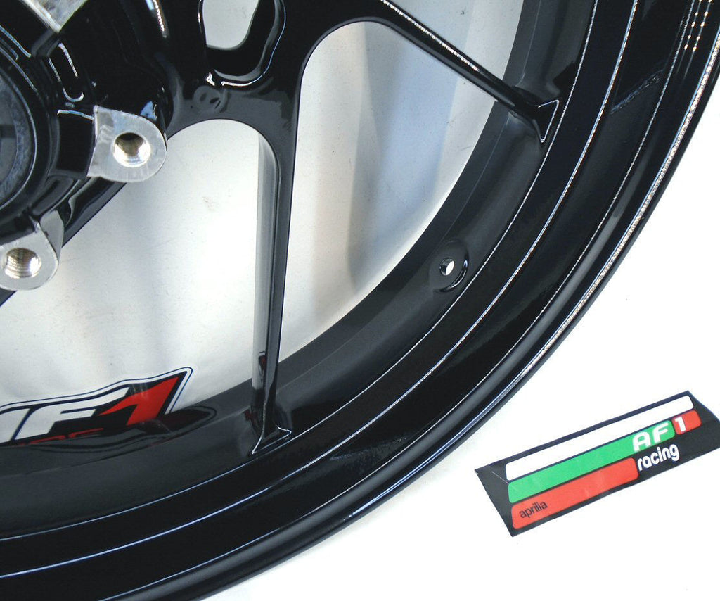OEM Aprilia Front Wheel, Black - 2B010059