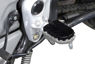 SW Motech Ion Stainless Steel Rubber Padded Driver Pegs, PAIR - TW-FRS.01.011.10101/S