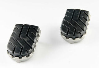 SW Motech Ion Stainless Steel Rubber Padded Driver Pegs, PAIR - TW-FRS.13.011.10200S