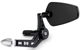 Puig Racing Clutch Lever Guard w/Mirror, Silver - OF21441P *See Product Notes*