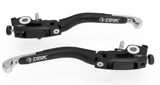 DBK Special Parts L37 Brake & Clutch Lever Set, Silver - MV-L37E