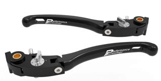 DBK Special Parts LE16 Brake & Clutch Lever Set, Silver - MV-LE16E