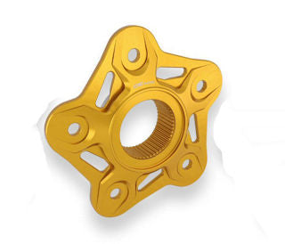 CNC Racing Rear Sprocket Flange, Gold - LOFL508G