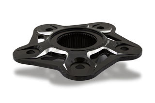 CNC Racing Rear Sprocket Flange Black/Silver - LOFL508BS