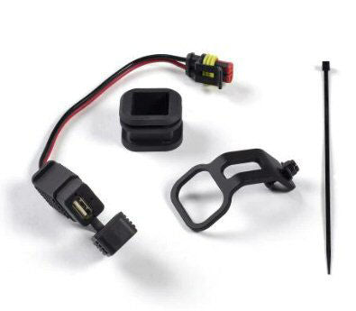 OEM Aprilia USB Socket & Install Kit - 2S001630