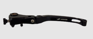 OEM MV Agusta Adjustable Folding Clutch Lever, Black - MU-SPMV80A0C6563