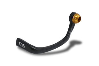CNC Racing Longbow Matte Carbon Clutch Lever Protection Gold, No Hardware - LOPL250YG