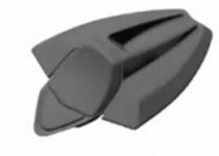 OEM Aprilia Rear Seat Cowl, Black - CM343001