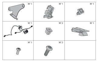 Kit Mounting Heating Accessories