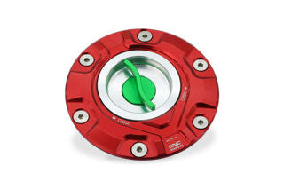 CNC Racing Tricolore Anodized Fast Open Gas Cap - LOTS402R