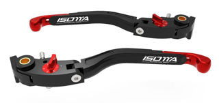 Isotta ECO GP Adjustable Levers, Red - LOIST001R