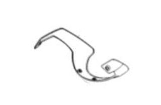 OEM MV Agusta Spoiler Rear - SPMV80B0D3709