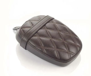OEM Triumph Seat, Pillion, Quilted, Brown - TU-A9701501
