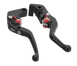 Evotech Performance Short Brake and FOLDING LONG Clutch Lever Set - ETPRN035256-036633-01