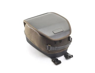 OEM Triumph Waxed Cotton Tank Bag - Olive - TU-A9518094