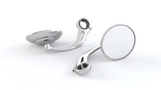 OEM Triumph Bar End Mirror Kit, Chrome - TU-A9638154 Sold as a Pair