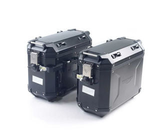 OEM Triumph Pannier, Aluminium, Kit, Black - TU-A9500885