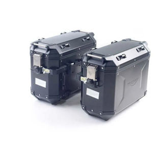 OEM Triumph Pannier Kit, Aluminium, Blk - TU-A9500825