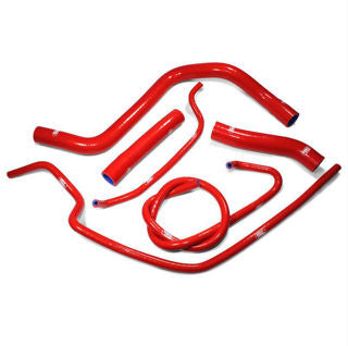 Samco Silicone Hose Kit, Red - SAM-TRI-17-RD