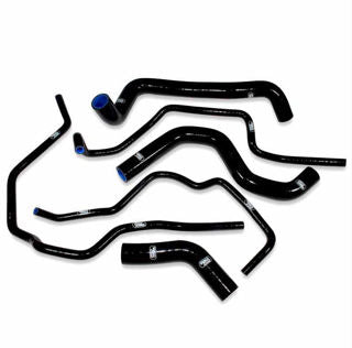 Samco Sport Black Silicone Radiator Coolant Hose Kit for Triumphs
