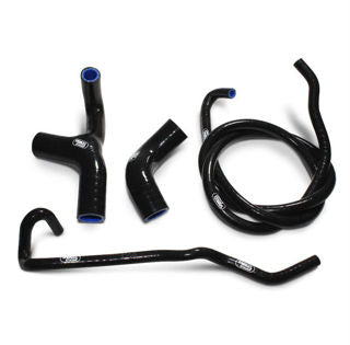 Samco Sport Black Silicone Radiator Coolant Hose Kit for Triumphs