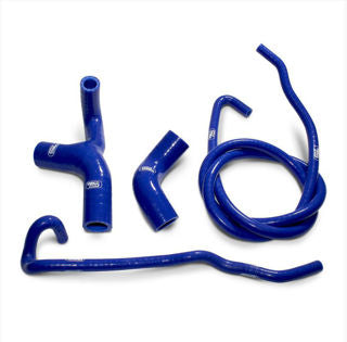 Samco Sport Blue Silicone Radiator Coolant Hose Kit for Triumphs