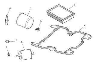 OEM Triumph Engine Service Kit - TU-T3990134