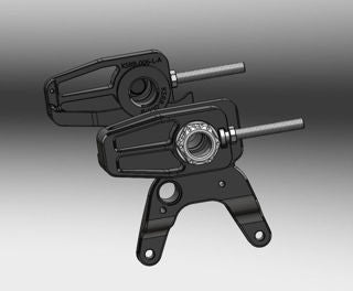 Evotech Italy Rear Wheel Quick Change Kit w/Brake Caliper Mount - EVI-KSRR-006