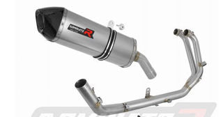 Dominator Full Exhaust System Collector Silencer HP7 + dB killer medium - DT-AP039DF