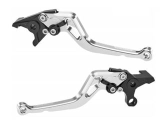 ProBrake Aluminum Brake & Clutch Lever Set, Silver -RVRS-0111