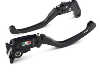 TWM GP Style Adjustable And Folding Levers - WRS-LAD.R.02.S+LAS.R.03.S