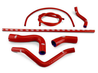 Samco Reinforced Coolant Hose Kit Red - SAM-APR-16-RED