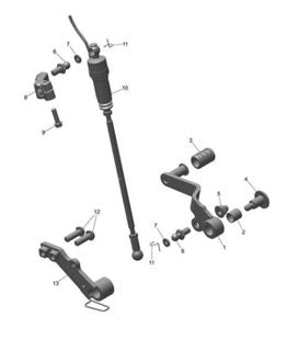 OEM Triumph QUICKSHIFTER AS - TU-T2089234