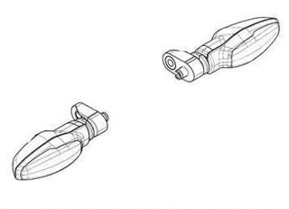 OEM Triumph LED Ind Kit, Sports 40 Lead - TU-A9838099