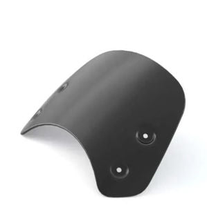 OEM Triumph Screen, Short, Matt Jet Black - TU-A9708381-PS