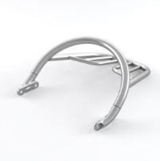OEM Triumph Grab Rail & Rack Kit, Chrome - TU-A9759206