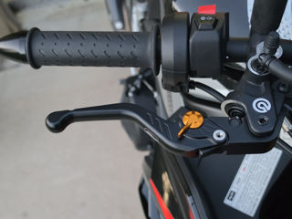 2026 Spec Evotech Performance Short Brake and Clutch Lever Set - ETPRN002407-019768-GOLD *See Product Note*